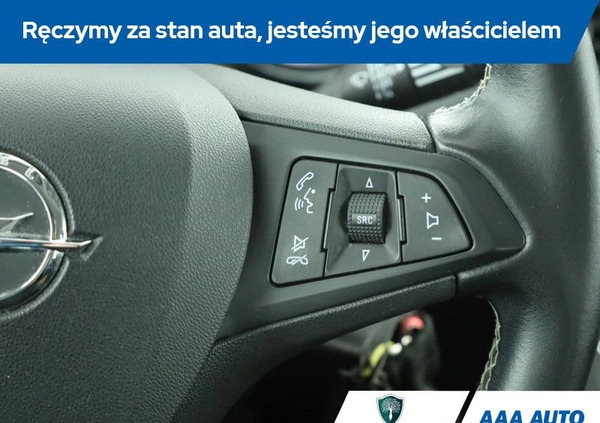 Opel Astra cena 44000 przebieg: 91940, rok produkcji 2017 z Dobczyce małe 211